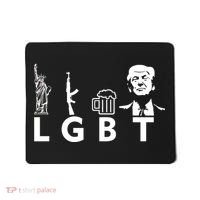 Donald Trump LGBT Liberty Guns Beer Trump Mousepad thumb 0