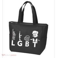 Donald Trump LGBT Liberty Guns Beer Trump Tote Bag thumb 3