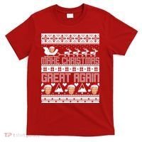 Donald Trump Make Christmas Great Again Ugly Christmas T-Shirt thumb 0