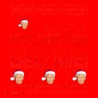 Donald Trump Make Christmas Great Again Ugly Christmas Santa Hat thumb 1