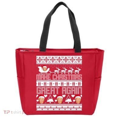 Donald Trump Make Christmas Great Again Ugly Christmas Tote Bag