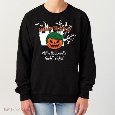 Donald Trump Make Halloween Great Again Women's Sweatshirt
