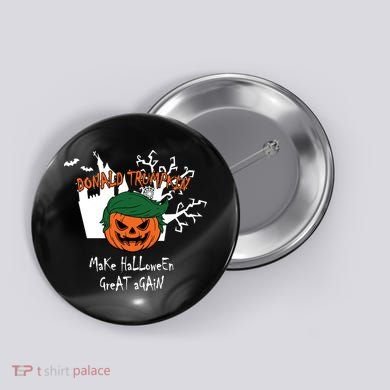 Donald Trump Make Halloween Great Again Button
