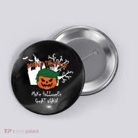 Donald Trump Make Halloween Great Again Button thumb 0