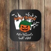 Donald Trump Make Halloween Great Again Coaster thumb 0