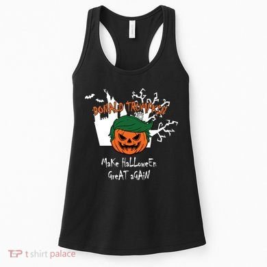 Donald Trump Make Halloween Great Again Women's Tank Top