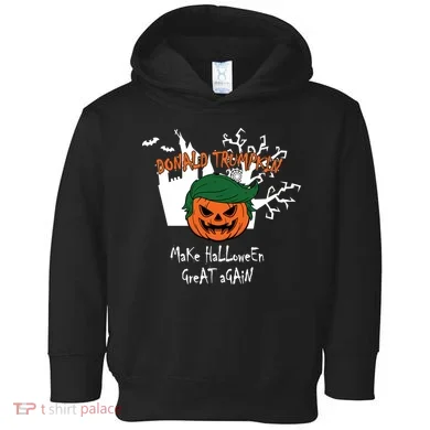Donald Trump Make Halloween Great Again Toddler Hoodie