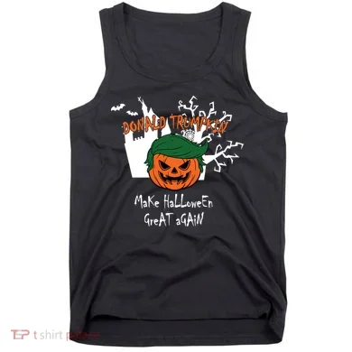 Donald Trump Make Halloween Great Again Tank Top