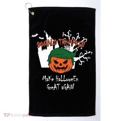 Donald Trump Make Halloween Great Again Golf Towel