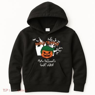Donald Trump Make Halloween Great Again Kids Hoodie