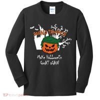 Donald Trump Make Halloween Great Again Kids Long Sleeve Shirt thumb 0