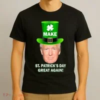 Donald Trump Make St. Patrick's Day Great Again T-Shirt thumb 3