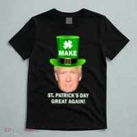 Donald Trump Make St. Patrick's Day Great Again T-Shirt thumb 5