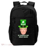 Donald Trump Make St. Patrick's Day Great Again Backpack thumb 0