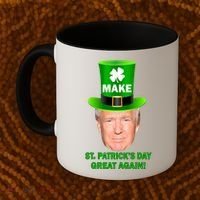 Donald Trump Make St. Patrick's Day Great Again Coffee Mug thumb 2