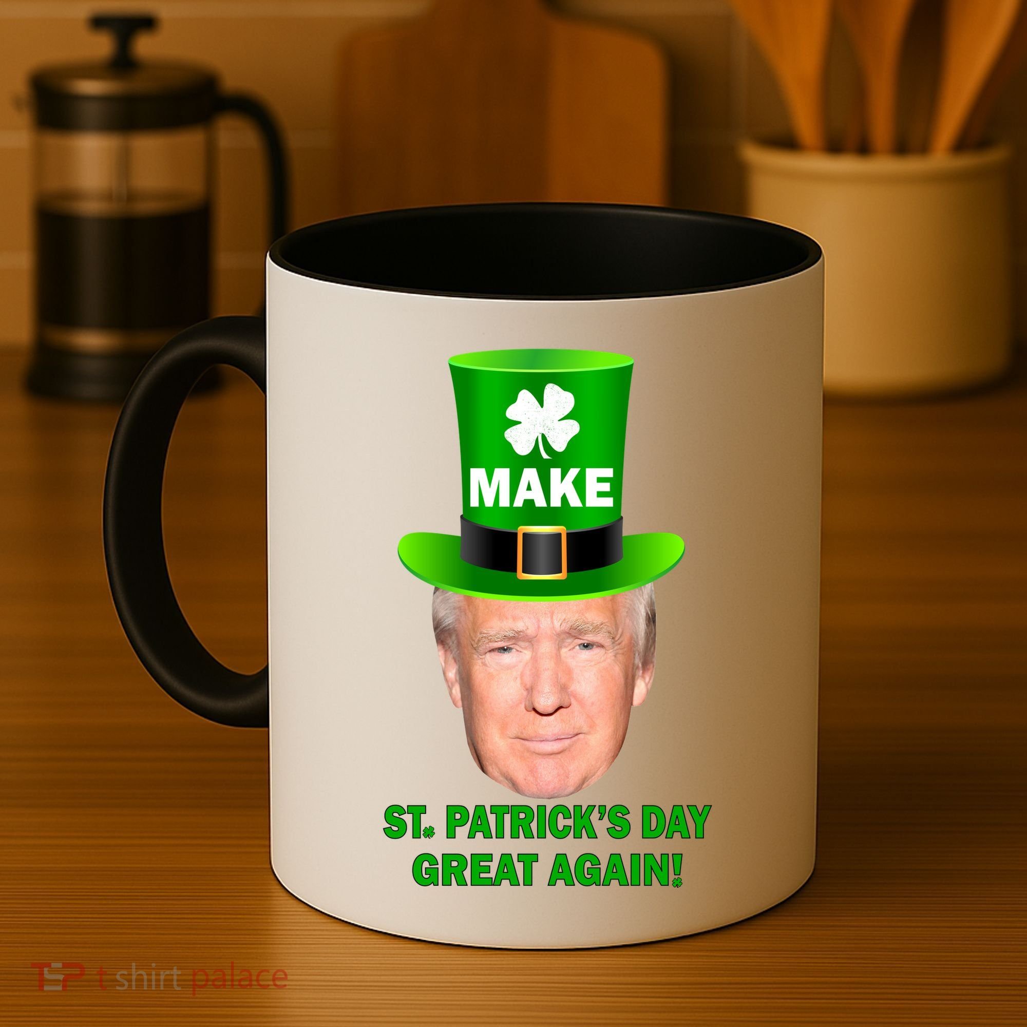 Donald Trump Make St. Patrick's Day Great Again Coffee Mug