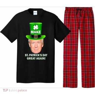Donald Trump Make St. Patrick's Day Great Again Pajama Set