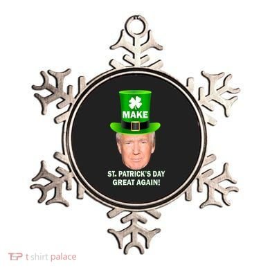 Donald Trump Make St. Patrick's Day Great Again Ornament