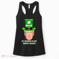 Donald Trump Make St. Patrick's Day Great Again Women's Tank Top thumb 0