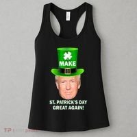 Donald Trump Make St. Patrick's Day Great Again Women's Tank Top thumb 3