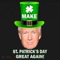 Donald Trump Make St. Patrick's Day Great Again Tank Top thumb 6