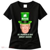 Donald Trump Make St. Patrick's Day Great Again Women's T-Shirt thumb 0