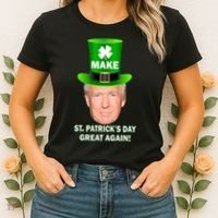 Donald Trump Make St. Patrick's Day Great Again Women's T-Shirt thumb 2