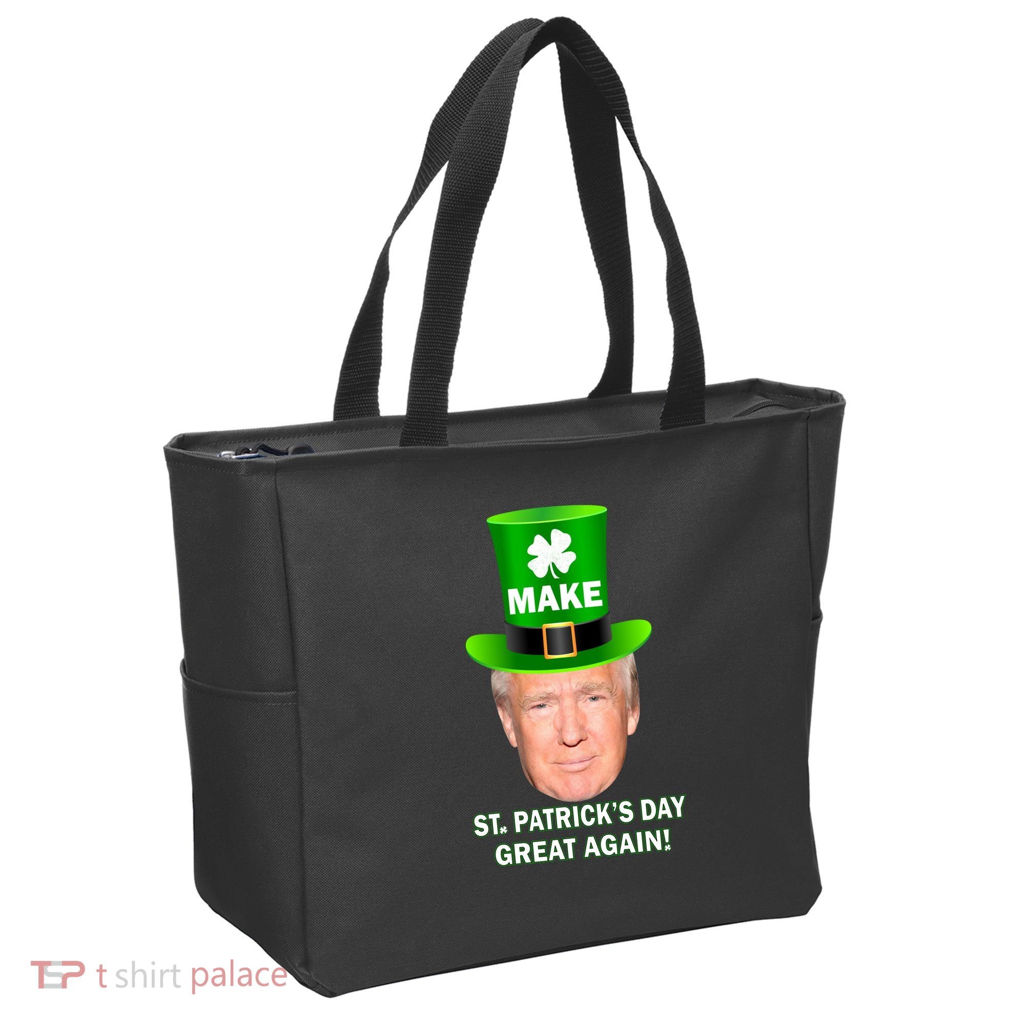 Donald Trump Make St. Patrick's Day Great Again Tote Bag