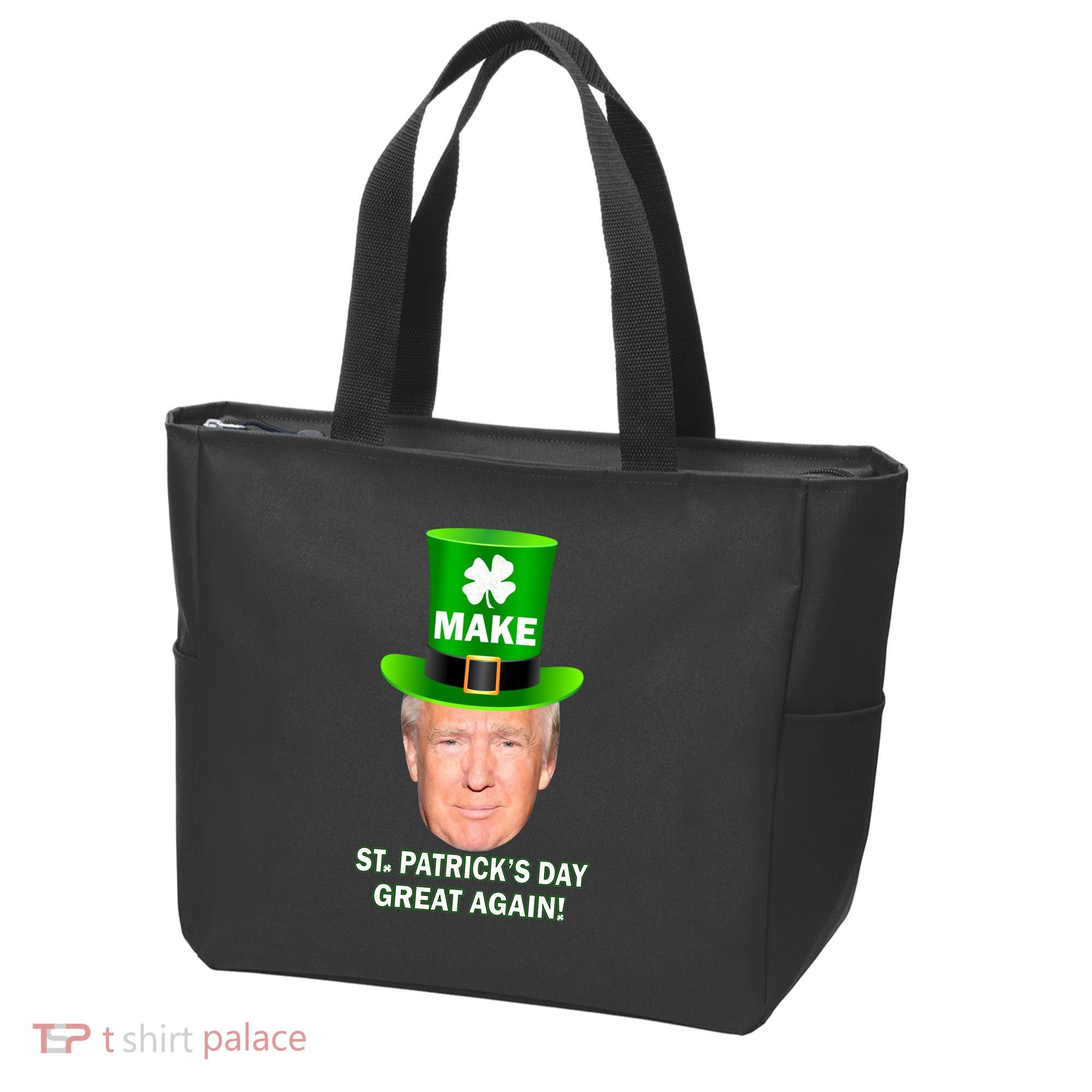 Donald Trump Make St. Patrick's Day Great Again Tote Bag