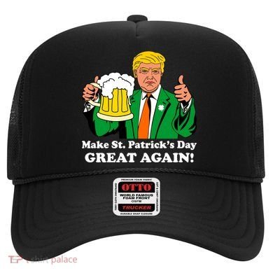 Donald Trump Make St. Patrick's Day Great Again Beer Drinking Hat
