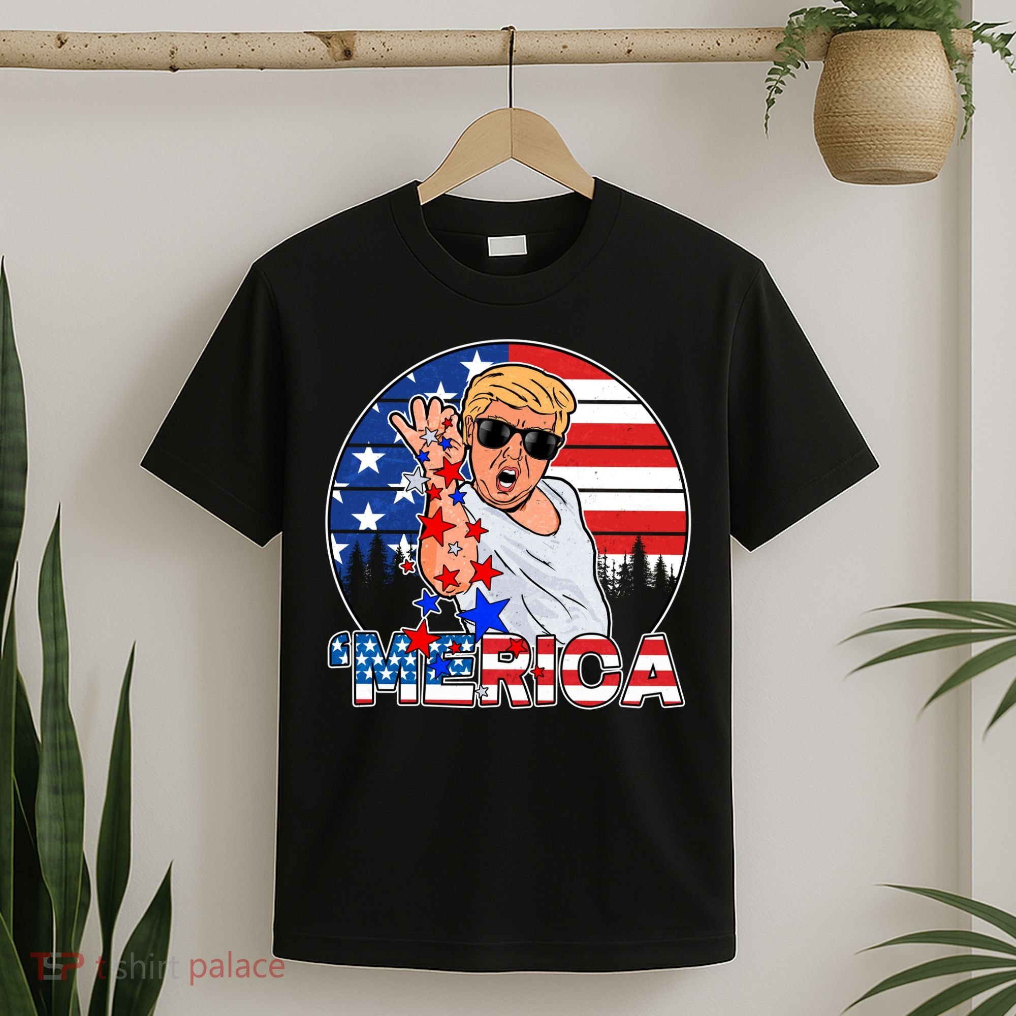 Donald Trump Merica Salt Bae T-Shirt