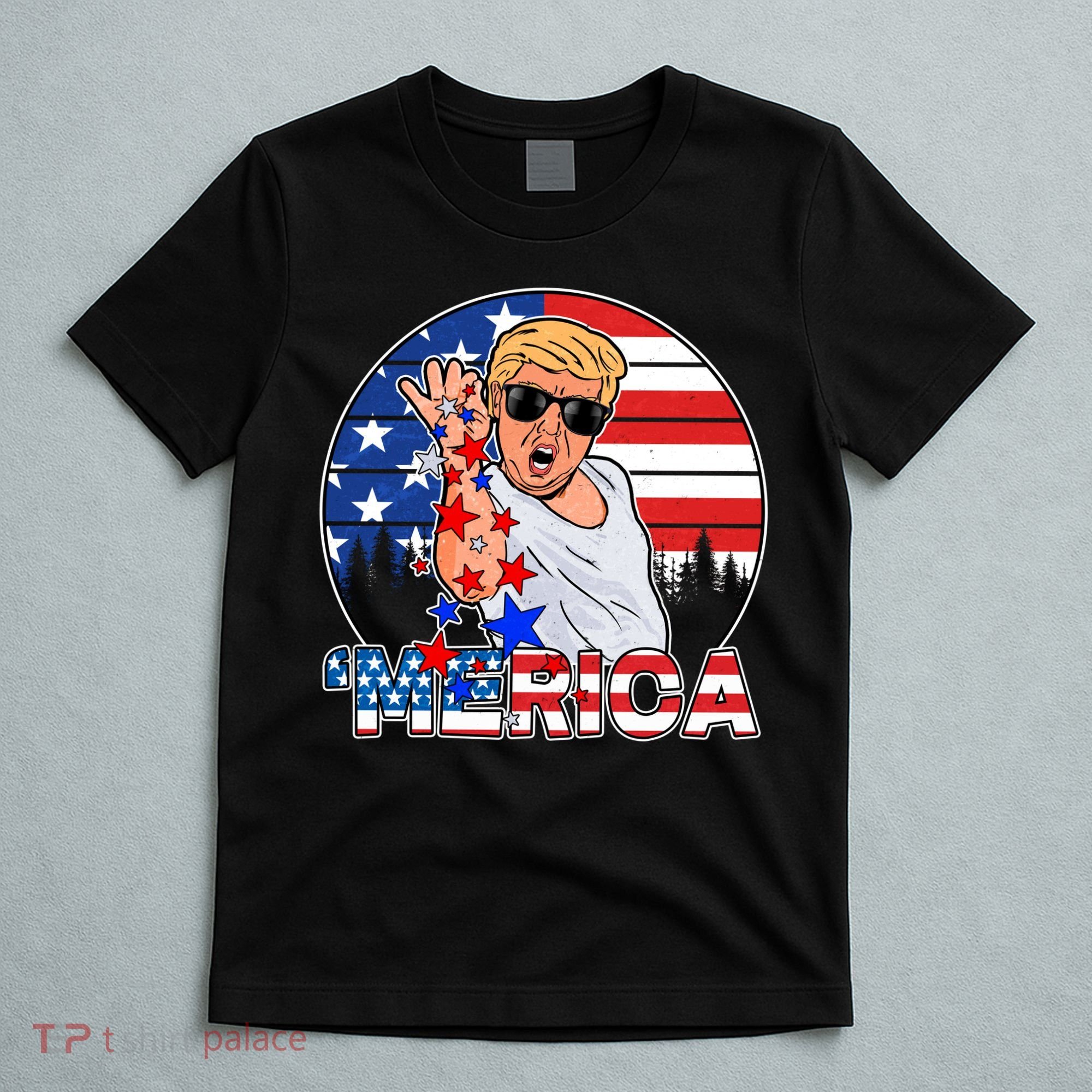 Donald Trump Merica Salt Bae T-Shirt