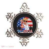 Donald Trump Merica Salt Bae Ornament thumb 0