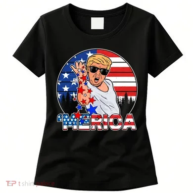 Donald Trump Merica Salt Bae Women's T-Shirt