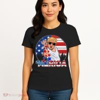 Donald Trump Merica Salt Bae Women's T-Shirt thumb 4