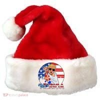 Donald Trump Merica Salt Bae Santa Hat thumb 0