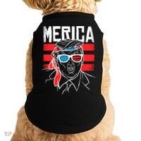 Donald Trump Merica USA Flag America Doggie Tank thumb 0
