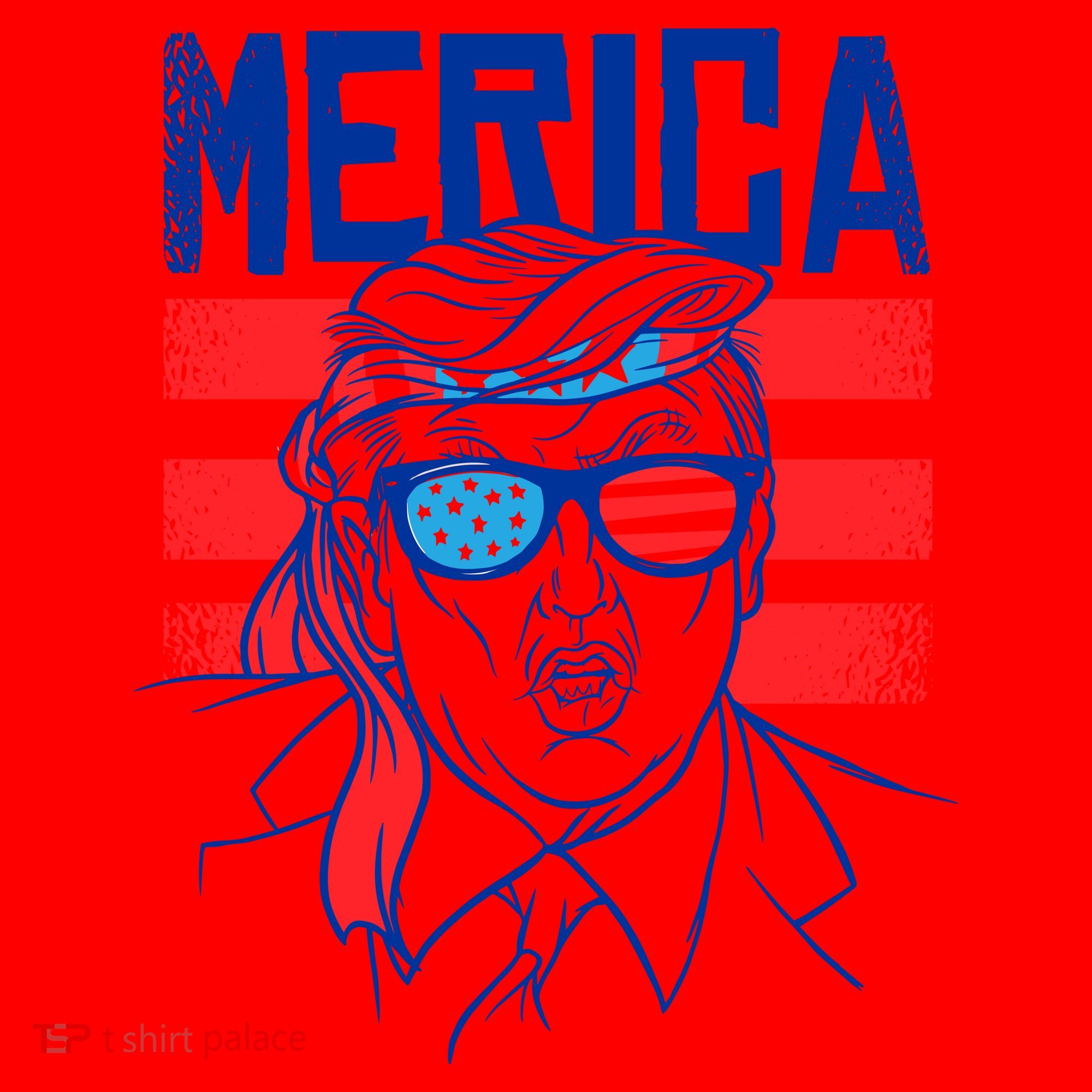 Donald Trump Merica USA Flag America Santa Hat