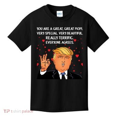 Donald Trump Mother-s Day Kids T-Shirt