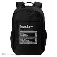 Donald Trump Nutrition Facts Backpack thumb 0