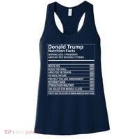 Donald Trump Nutrition Facts Women's Tank Top thumb 0