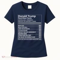 Donald Trump Nutrition Facts Women's T-Shirt thumb 0
