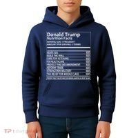 Donald Trump Nutrition Facts Kids Hoodie thumb 4