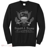 Donald Trump Presidential Seal USA 45th President Logo Sweatshirt thumb 0