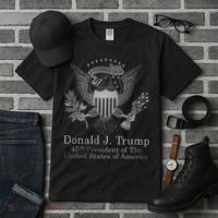 Donald Trump Presidential Seal USA 45th President Logo Tall T-Shirt thumb 3