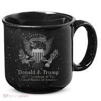 Donald Trump Presidential Seal USA 45th President Logo 15oz Campfire Ceramic Mug thumb 0