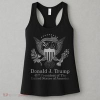 Donald Trump Presidential Seal USA 45th President Logo Women's Tank Top thumb 3