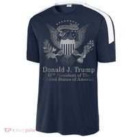 Donald Trump Presidential Seal USA 45th President Logo Sport-Tek Competitor United Soccer Jersey thumb 2