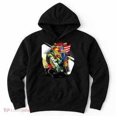 Donald Trump Riding Army Tank Hoodie