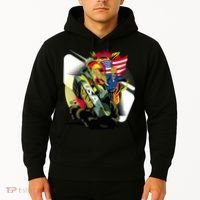Donald Trump Riding Army Tank Hoodie thumb 2